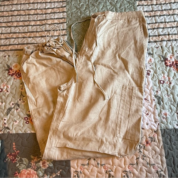 Love Tree Tan Casual Pants - Picture 1 of 7